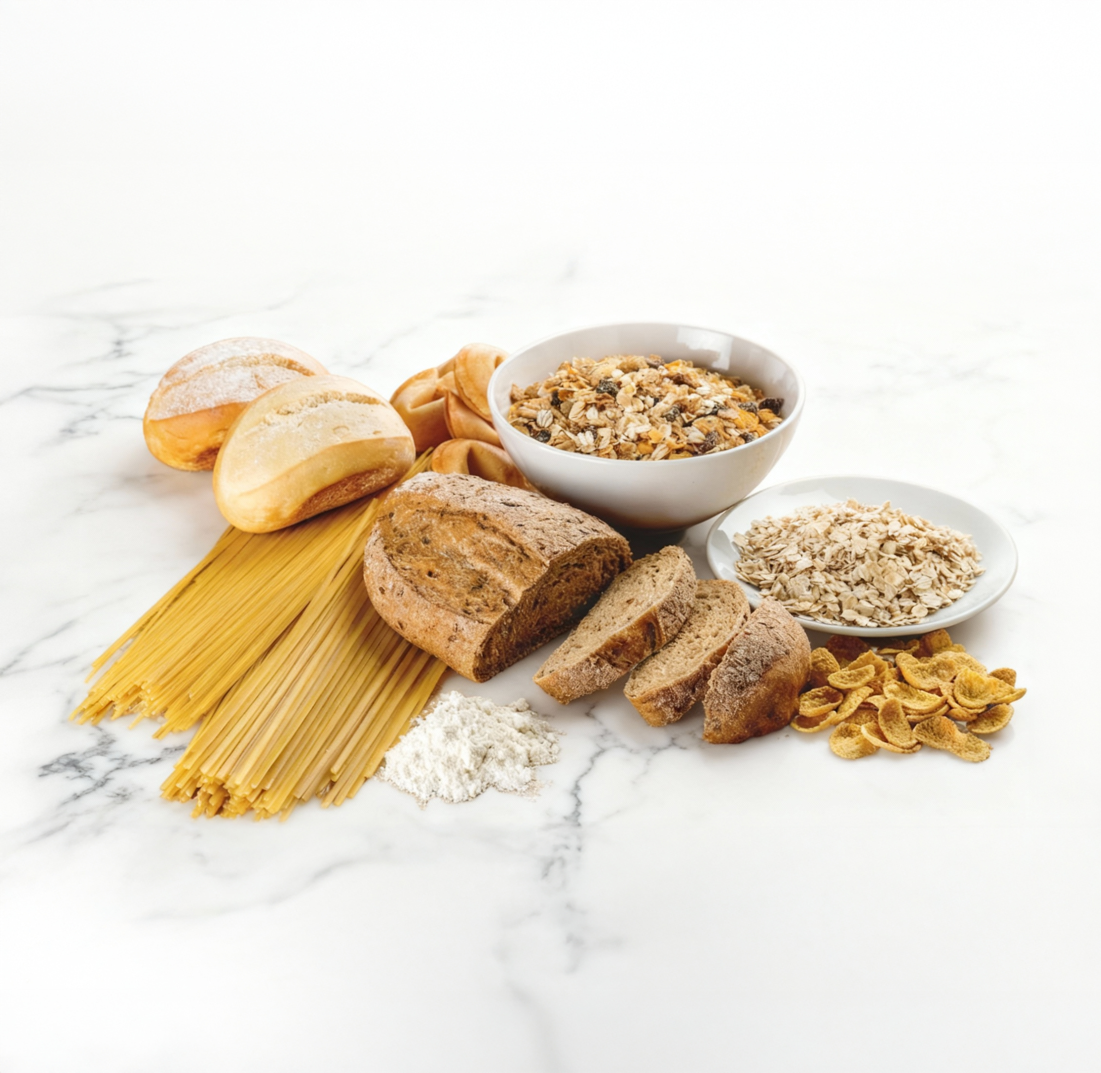 Alimentos con gluten asociados al test Celiaquía