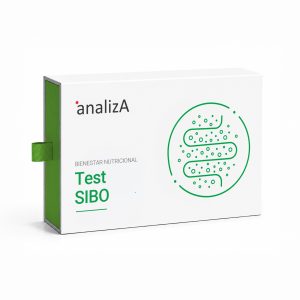 Caja del Test SIBO de Analiza para bienestar nutricional