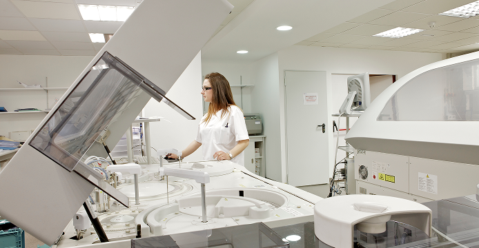 Laboratorio de Analizza en relación con la hematología