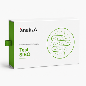 Caja del Test SIBO de Analiza para bienestar nutricional