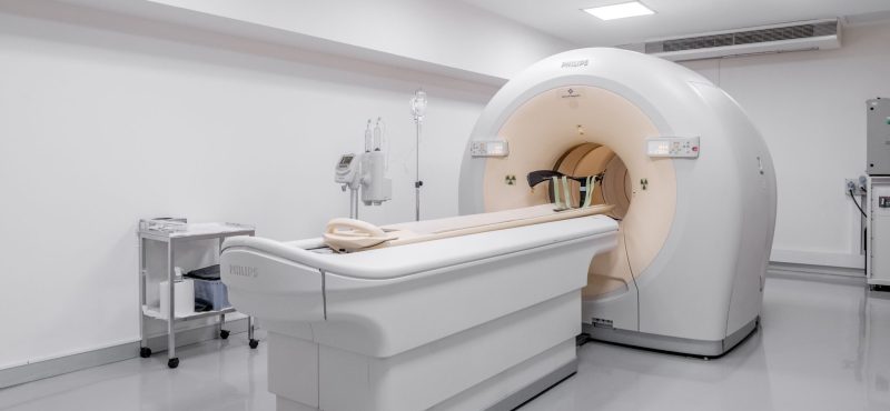 Sala del servicio de diagnóstico por imagen de alta tecnología del Centro Diagnóstico Granada